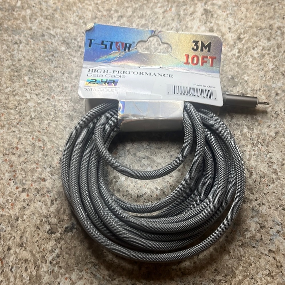 10ft iPhone charger